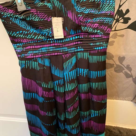 Strapless multicolored dress XL 2B BEBE - Picture 4 of 4